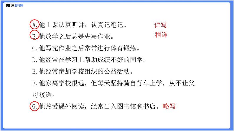 初中作文  作文技巧：思路要清晰课件07
