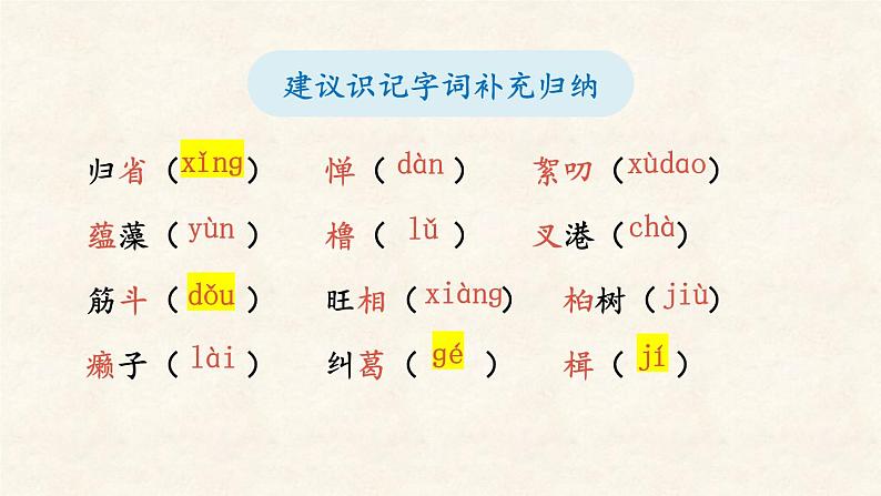 部编版八年级语文下册--1 社戏【考点精讲版】课件PPT第6页