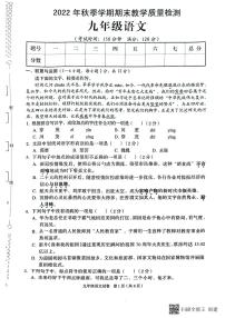广西壮族自治区贺州市昭平县2022-2023学年九年级上学期期末考试语文试题