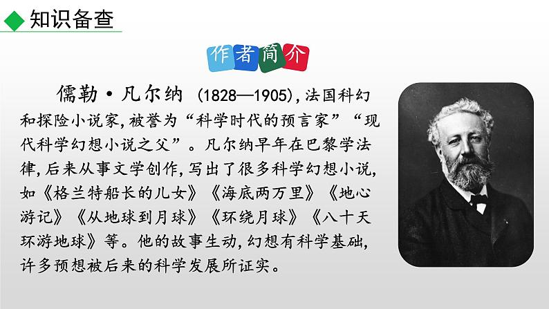 部编版七年级语文下册--名著导读 《海底两万里》  快速阅读（精品课件）第2页
