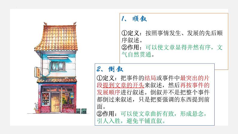 2023年中考语文专题复习-《小说知识讲解+习题》课件07