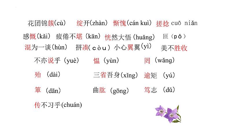 第三单元复习（七上）   课件   2023年中考语文一轮复习第6页
