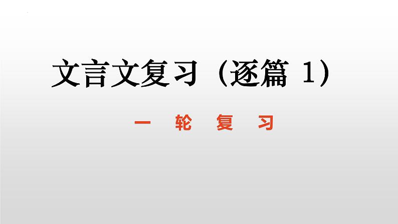 中考语文一轮专题复习：文言文复习《陋室铭、爱莲说》课件第1页