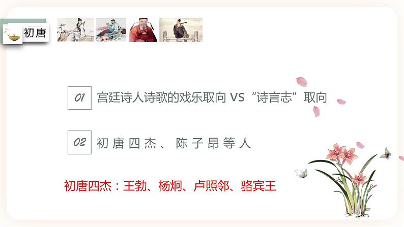 【中考一轮复习】中考语文一轮复习通关训练课件：古诗专项《唐朝经典古诗赏析》04