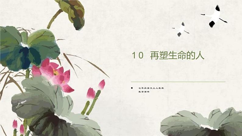 10 再塑生命的人课件PPT01