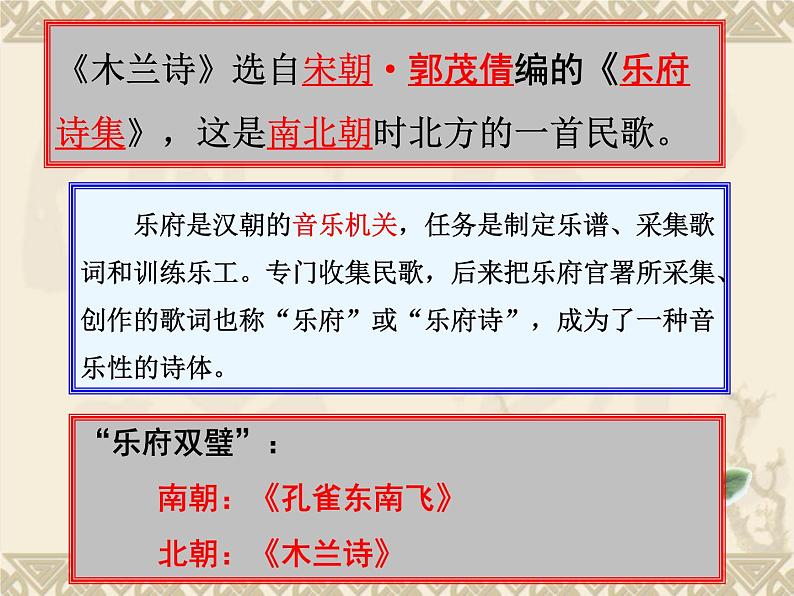 第9课 木兰诗课件第3页