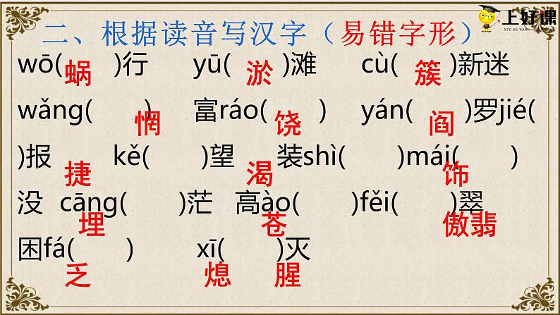 第一单元复习课件-九年级语文下册同步备课系列（部编版）第5页