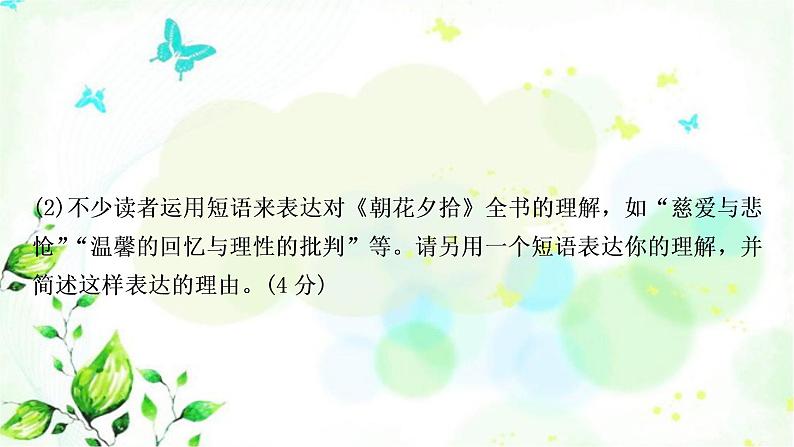 中考语文复习专题十六名著阅读作业课件第5页