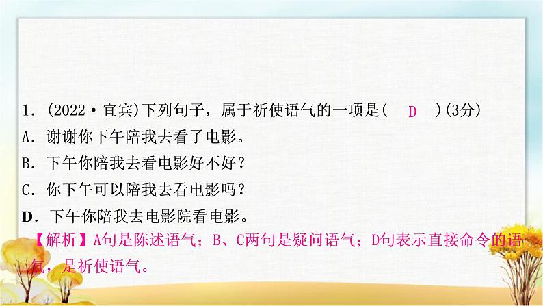 中考语文复习专题三语法与修辞教学课件第2页