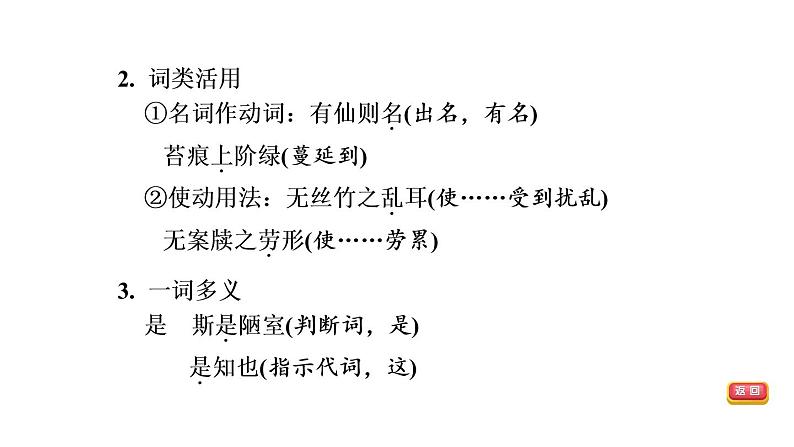 中考语文复习--七年级语文下册文言文-- 陋室铭+爱莲说（课件）第8页