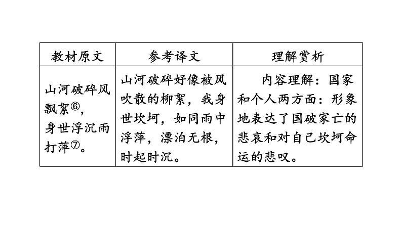 中考语文复习--九年级语文下册古诗词-- 过零丁洋（课件）第6页