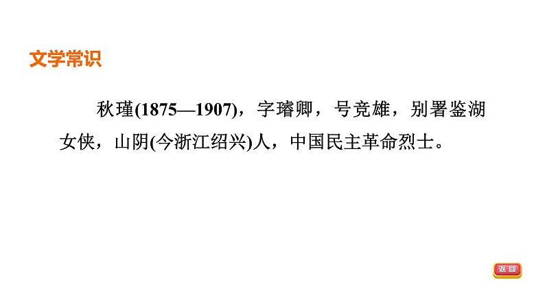 中考语文复习--九年级语文下册古诗词-- 满江红(小住京华)（课件）第3页