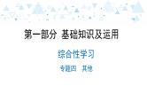 中考总复习语文16.-第一部分 基础知识及运用-综合性学习-专题四  其他课件