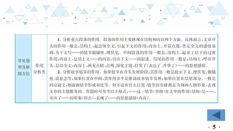 中考总复习语文20.-第三部分 现代文阅读-记叙文阅读-专题二  校园生活  师生情谊课件第6页