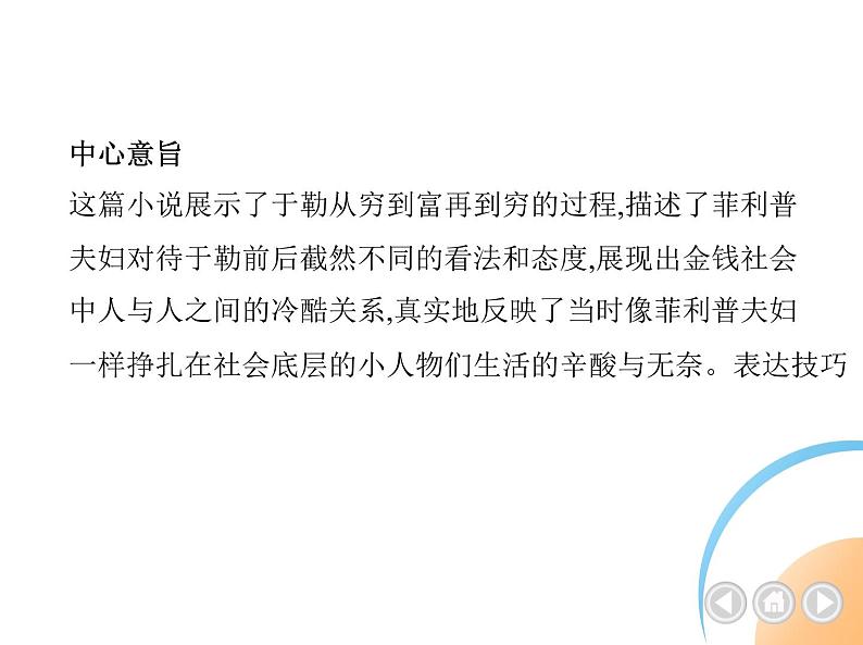 九年级语文上册04-第四单元 02-16我的叔叔于勒课件+同步试卷03