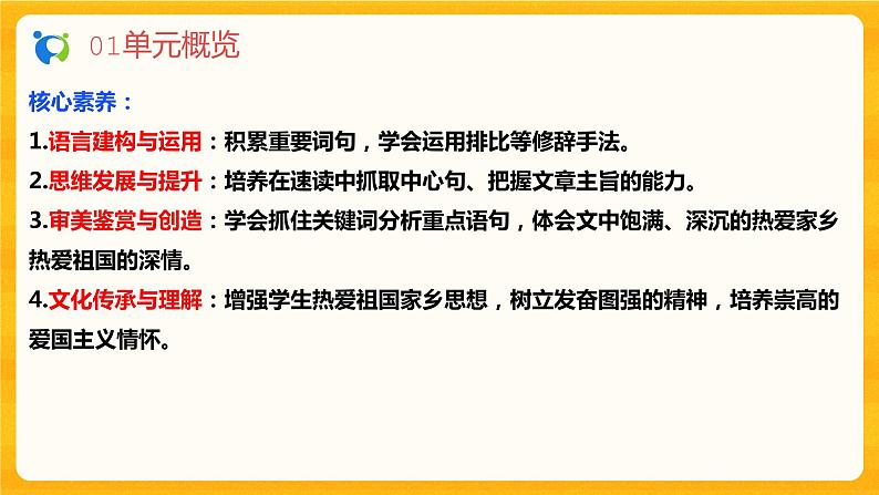 2023春季语文备课：《8 土地的誓言》课件第4页