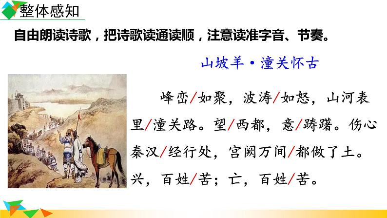 第24课《山坡羊 潼关怀古》课件2022-2023学年部编版语文九年级下册第6页