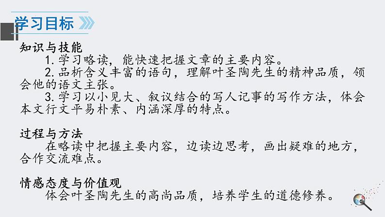 第14课《叶圣陶先生二三事》课件2022—2023学年部编版语文七年级下册第2页