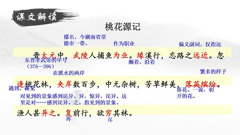 第9课《桃花源记》课件第7页