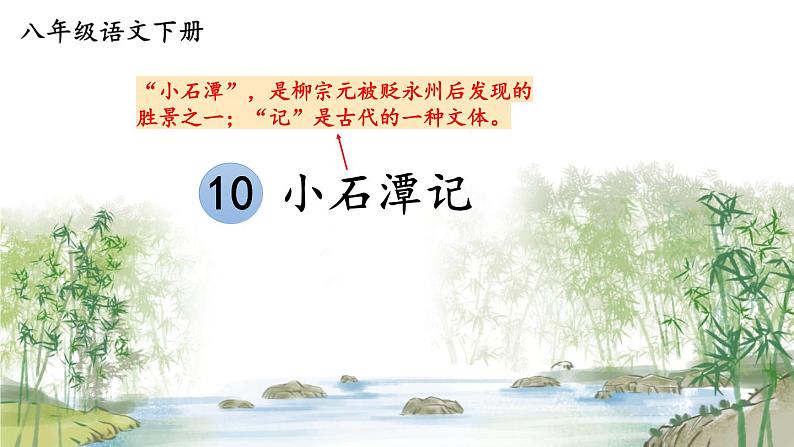 第10课《小石潭记》课件第1页