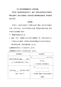 2023年河南省中考语文一轮复习卷四(含答案)