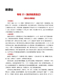 专练15 新课标《鲁滨逊漂流记》-中考语文名著导读专练（全国通用）