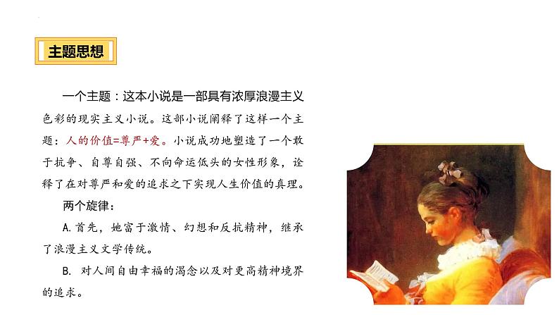 《简·爱》知识点梳理与精讲课件第3页