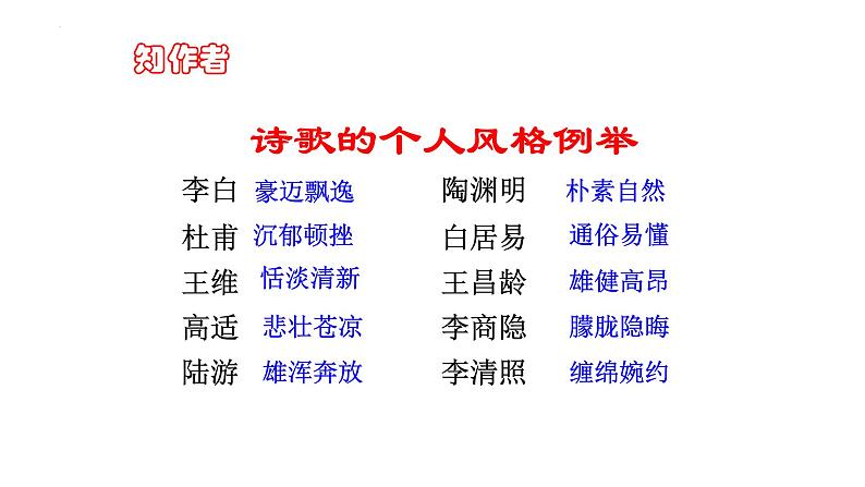 2023年中考语文专题复习-《如何读懂诗歌》课件第6页