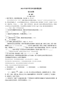 2023年河北省石家庄市新华区中考一模语文试题（含答案）