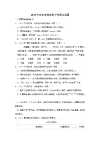 2020年山东省青岛市中考语文试卷