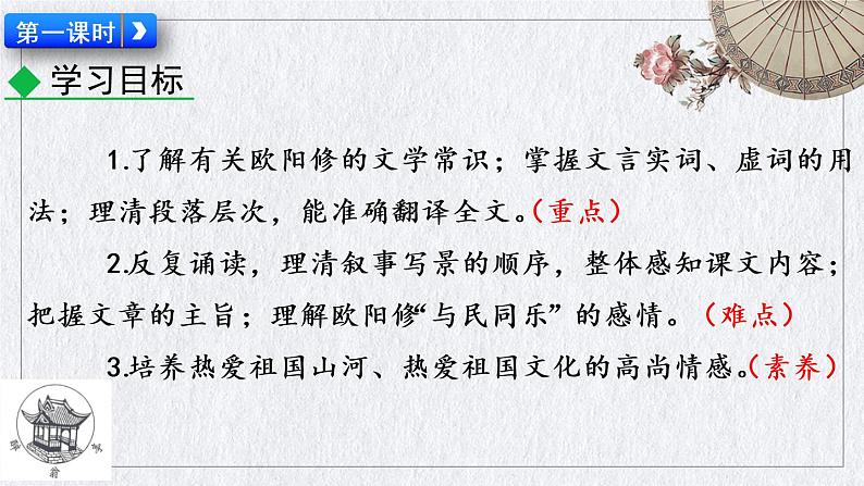 部编版九年级上册语文《 醉翁亭记》课件02