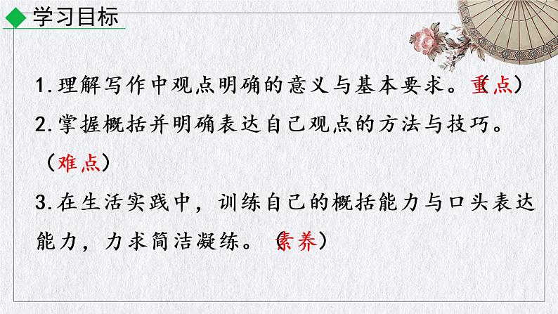 部编版语文九年级上册《写作  观点要明确》课件02