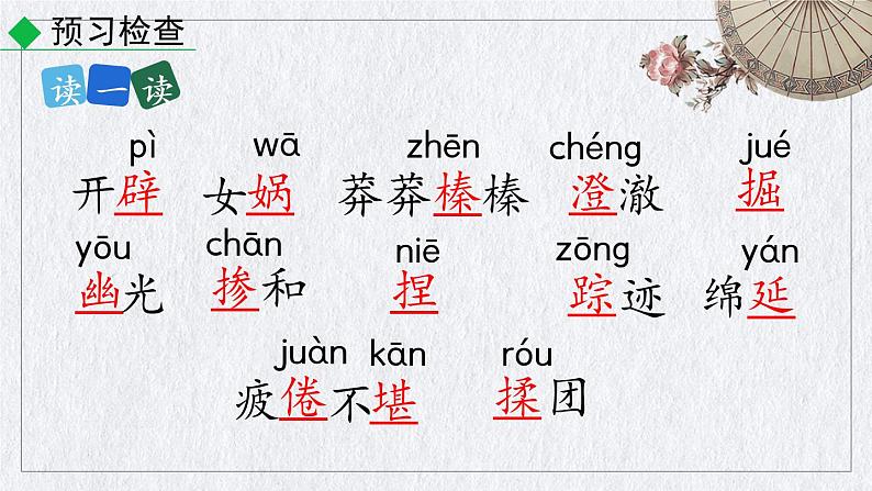 部编版语文七年级上册《 女娲造人》课件第7页