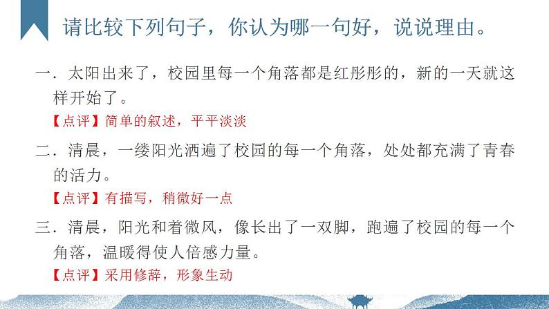 中考语文写作能力训练--14 给作文语言“化妆”（精品指导课件）02