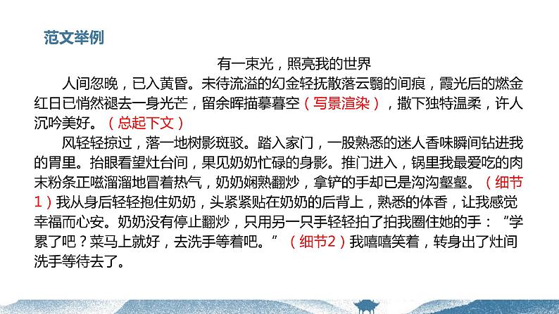 中考语文写作能力训练--21  主题作文：情感体悟母版（精品指导课件）06