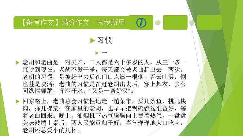 2023年中考语文主题作文指导--主题6【话题作文】远离恶习  握手善良（课件）第7页
