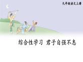 人教版9语上 第2单元 综合性学习 君子自强不息 PPT课件+教案