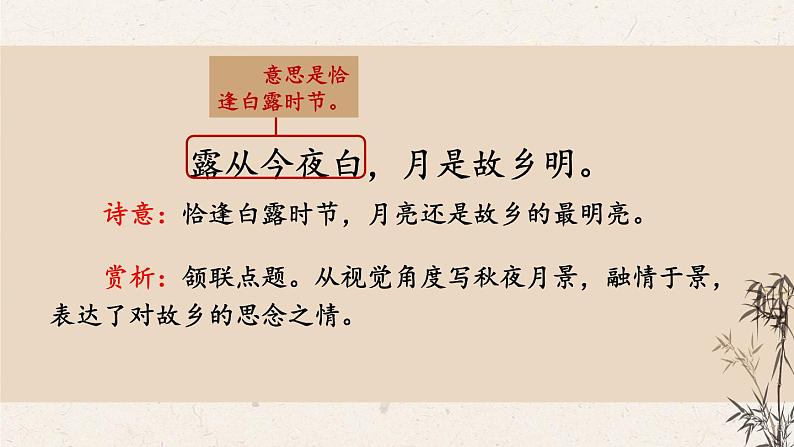 课外古诗词诵读【考点精讲版】第8页
