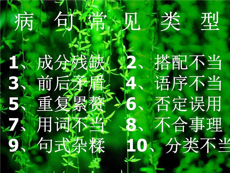 病句的修改   课件  2023年中考语文二轮专题第3页
