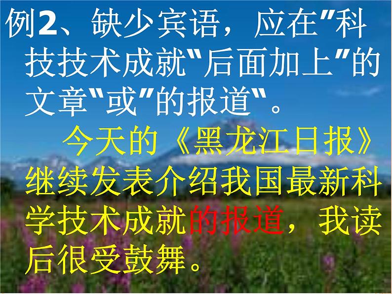 病句的修改   课件  2023年中考语文二轮专题第7页