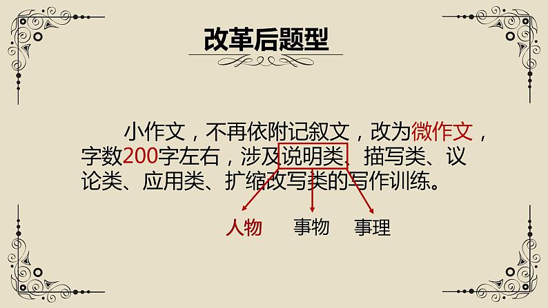 人物说明类微作文之修辞手法   课件  2023年中考语文二轮专题05