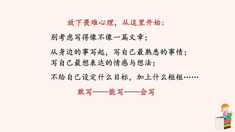 2020-2021学年部编版七年级上册 第一单元写作《热爱生活，热爱写作》课件第4页