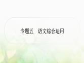 中考语文复习语文积累与运用专题五语文综合运用教学课件