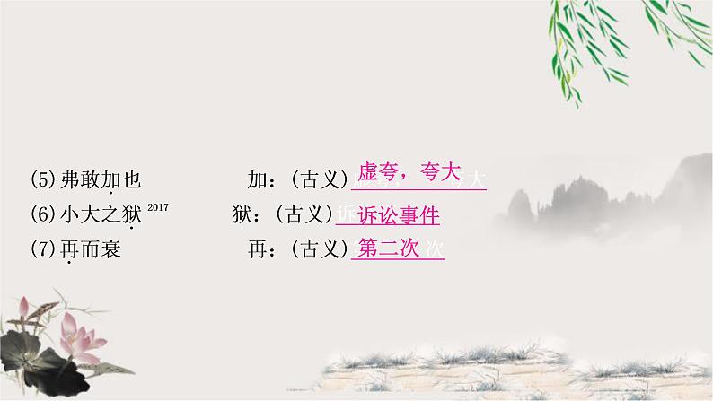 中考语文复习专题3曹刿论战教学课件05