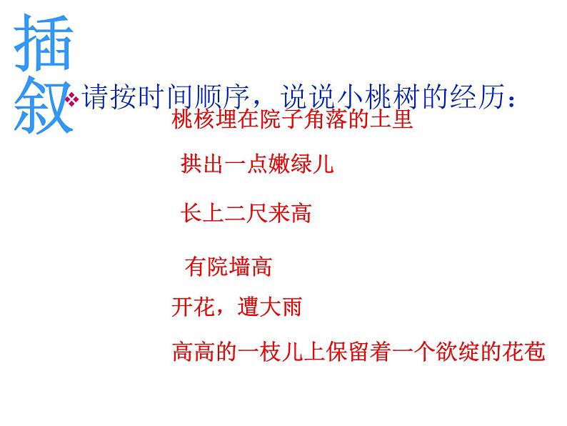 第19课《一棵小桃树》课件2022—2023学年部编版语文七年级下册第8页