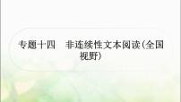 中考语文复习非连续性文本阅读教学课件