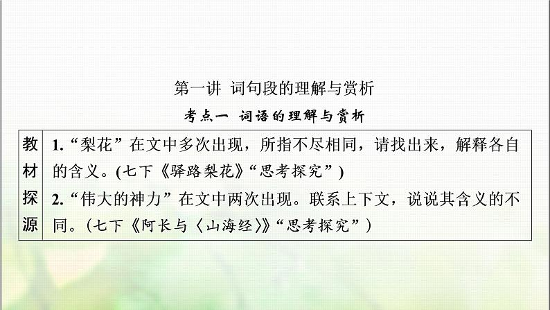 中考语文复习记述文重温课文学考点教学课件第2页