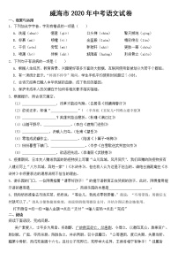 山东省威海市2020年中考语文试卷【含答案】