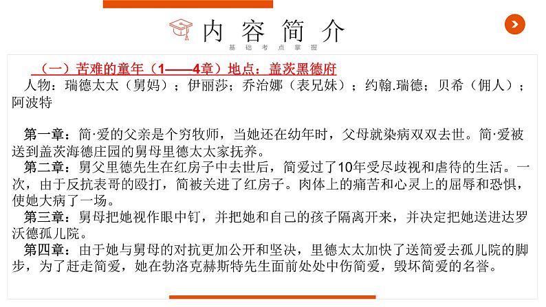 《简爱》复习课件-中考一轮复习第二弹：名著导读第5页