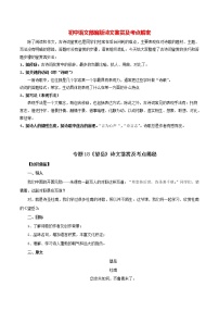 部编版初一语文下册诗文鉴赏及考点解密  专题18《望岳》诗文鉴赏及考点揭秘